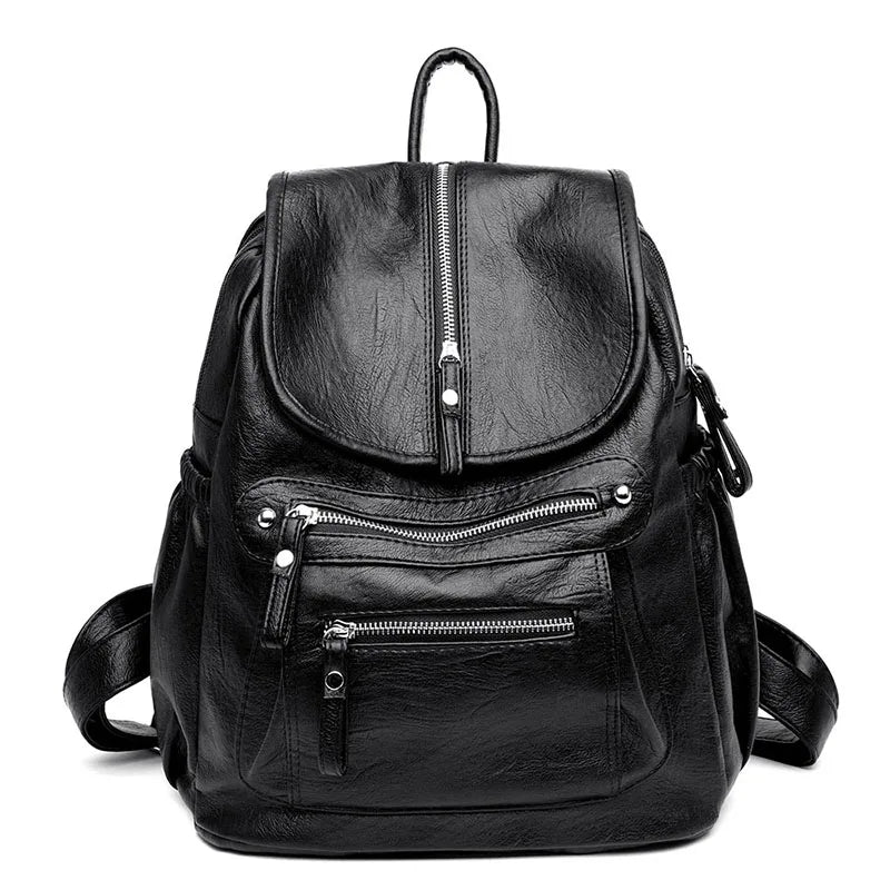 Exquisite Genuine Leather Women's Backpack