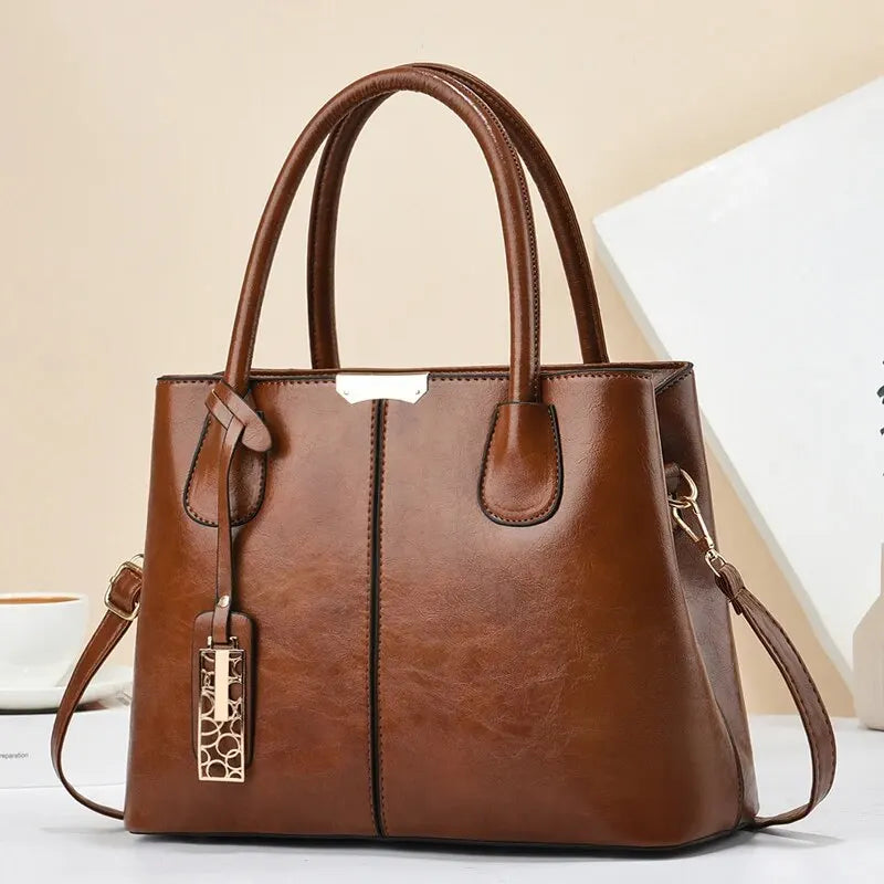 Elegance Defined: Premium PU Leather Handbag for Women