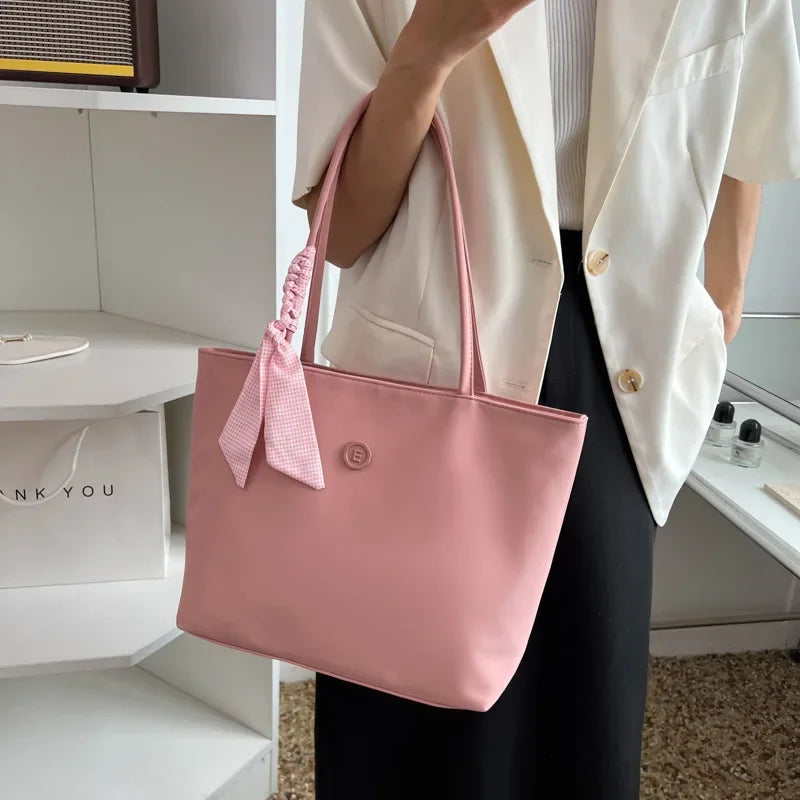 Elegant Soft Nylon Tote Bag for Women