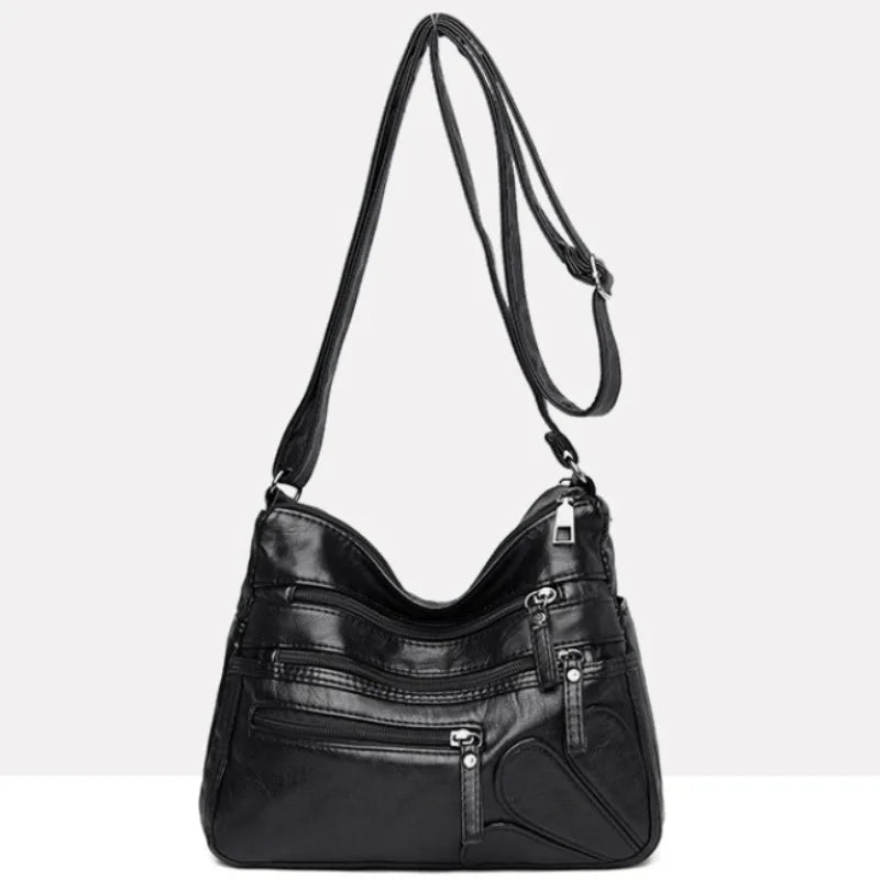 Exquisite Soft Leather Women's Shoulder Bag