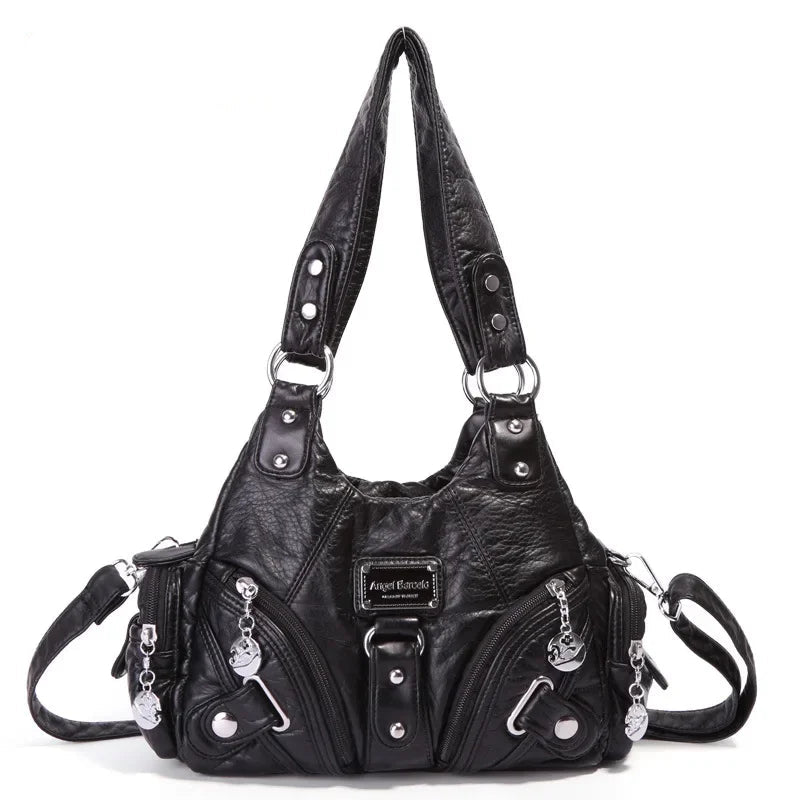 Angelkiss Rose Soft Tote - Elegant Women's Handbag