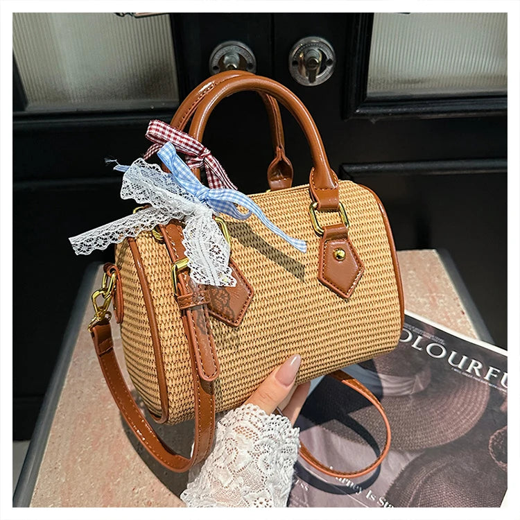 Exquisite Summer Woven Handbag for Women