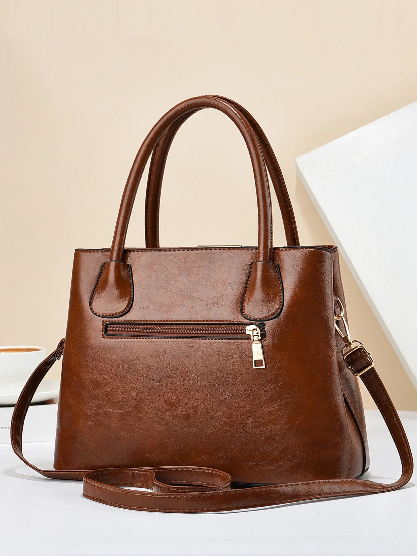 Elegance Defined: Premium PU Leather Handbag for Women