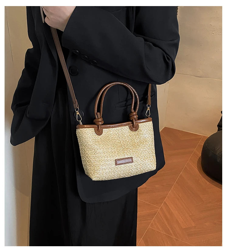 Elegant Woven Women's Tote Bag