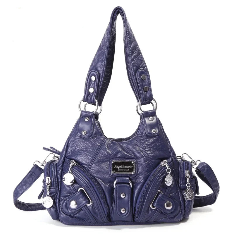 Angelkiss Rose Soft Tote - Elegant Women's Handbag