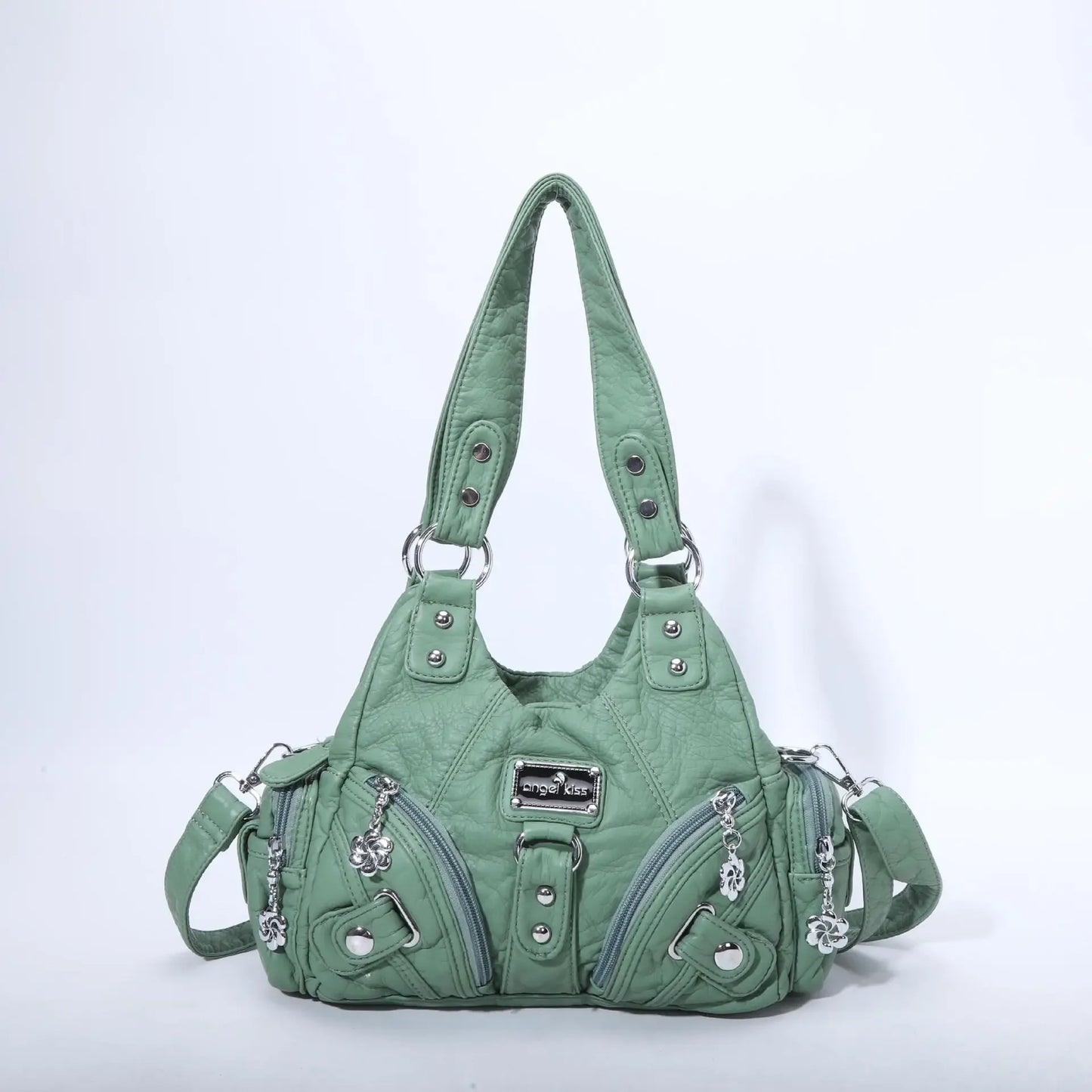 Angelkiss Rose Soft Tote - Elegant Women's Handbag