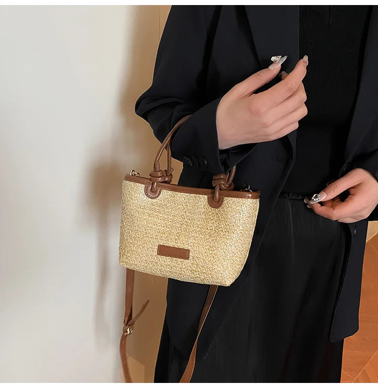 Elegant Woven Women's Tote Bag