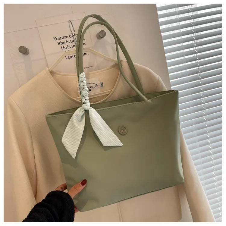 Elegant Soft Nylon Tote Bag for Women