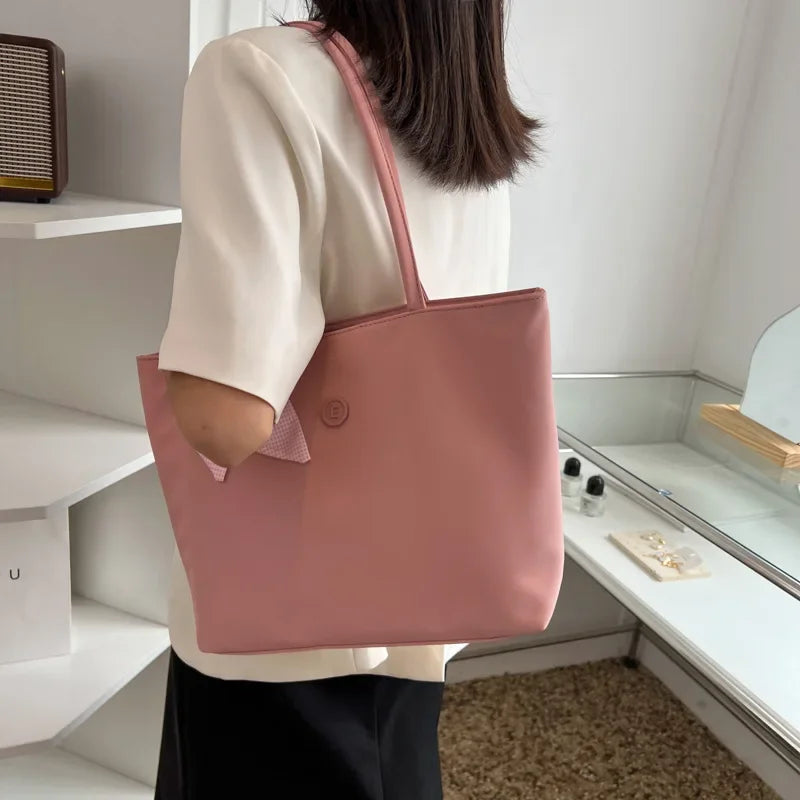 Elegant Soft Nylon Tote Bag for Women