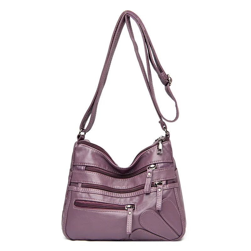 Exquisite Soft Leather Women's Shoulder Bag