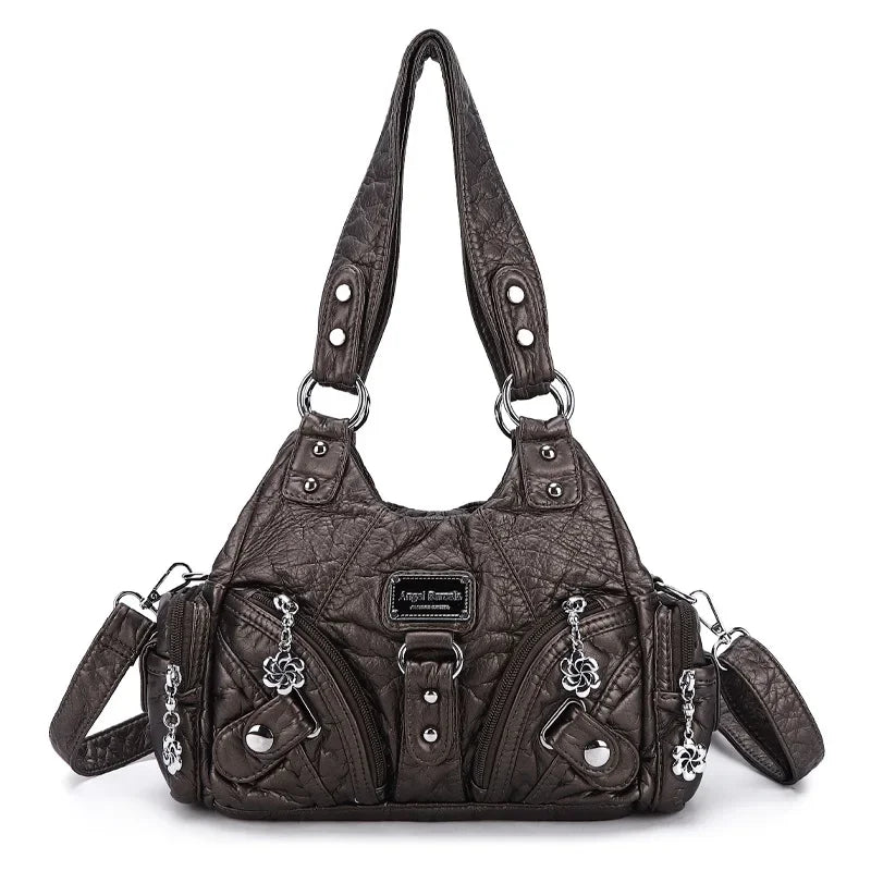 Angelkiss Rose Soft Tote - Elegant Women's Handbag
