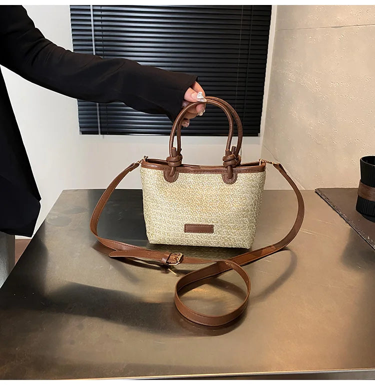 Elegant Woven Women's Tote Bag