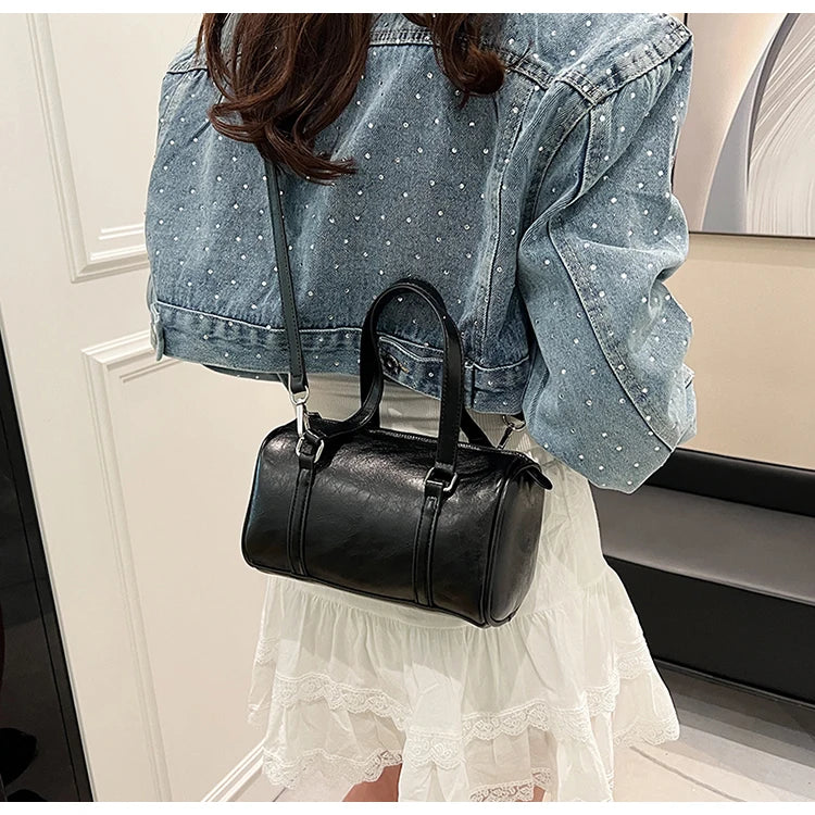 Elegant 2024 Women's Boston Pillow Bag