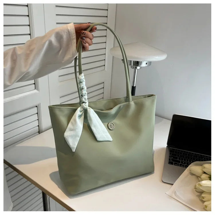 Elegant Soft Nylon Tote Bag for Women