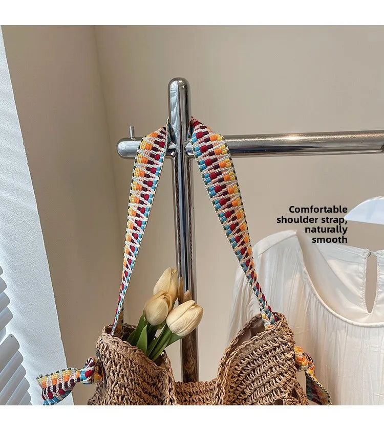Elegant Summer Woven Tote Bag for Women