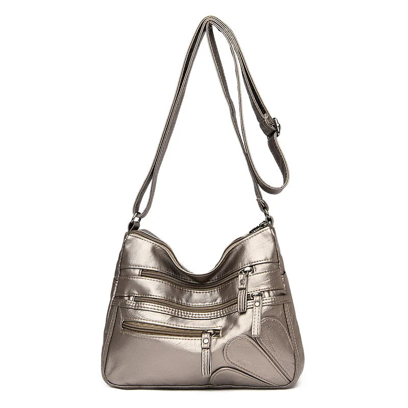 Exquisite Soft Leather Women's Shoulder Bag