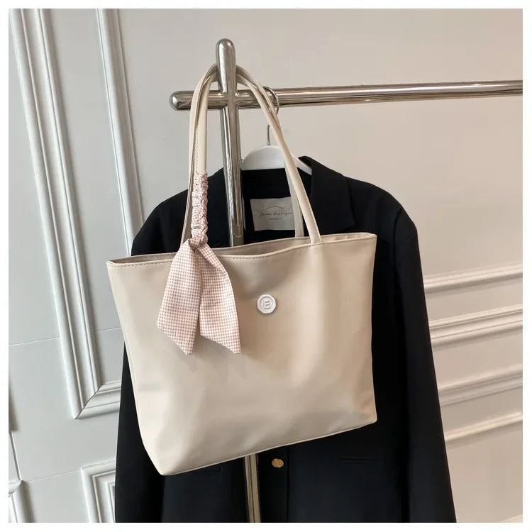 Elegant Soft Nylon Tote Bag for Women