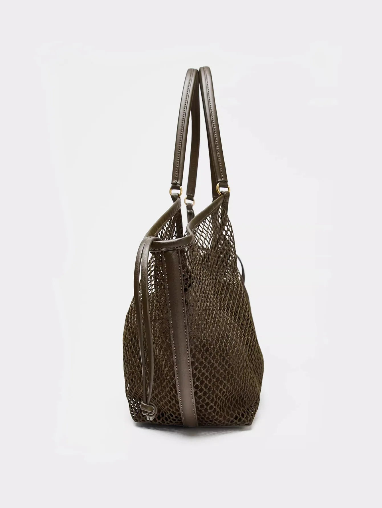 Exquisite Mesh Beach Tote Bag for Women