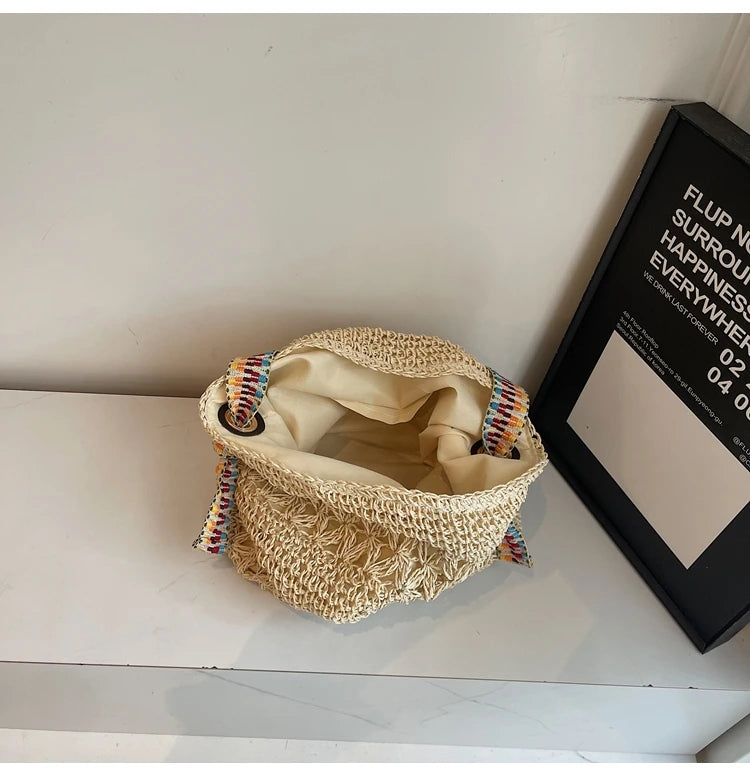 Elegant Summer Woven Tote Bag for Women