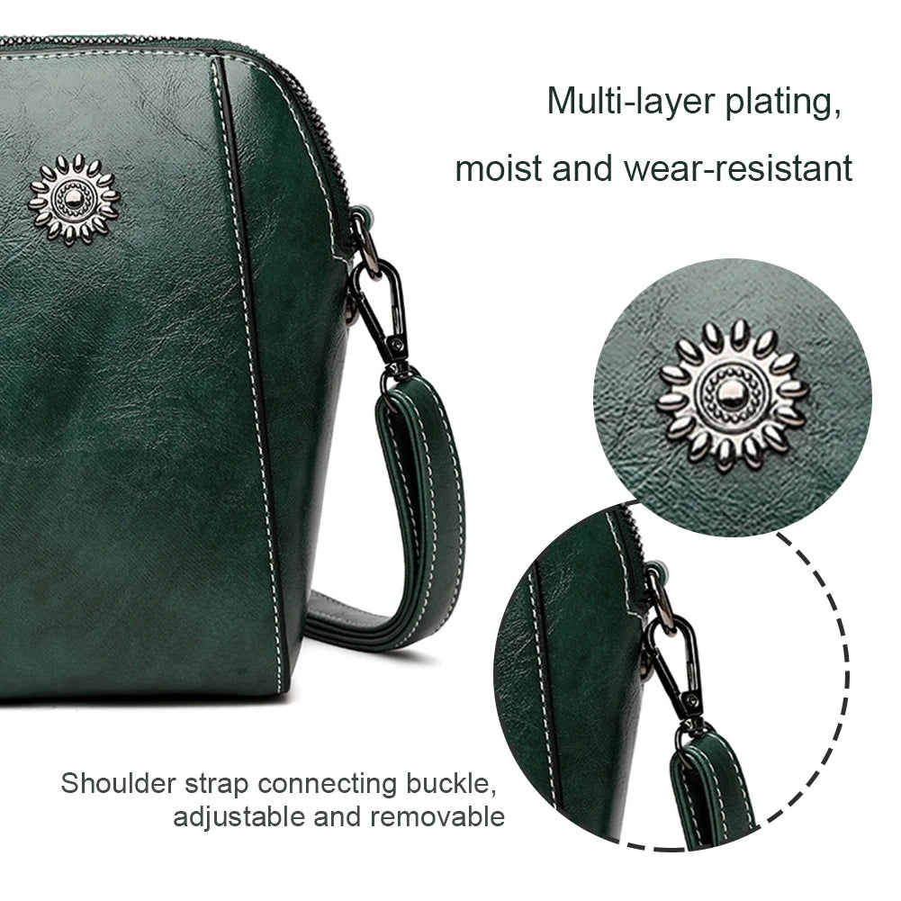 Elegant Women's PU Leather Crossbody Bag