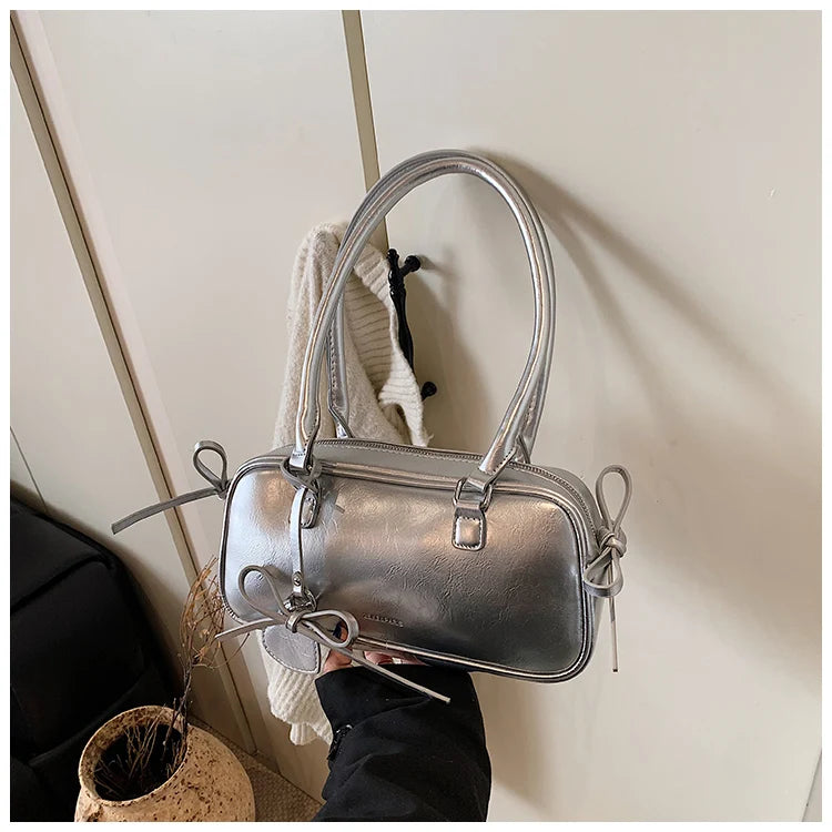 Elegance Boston Bag - Chic Women's Shoulder Handbag