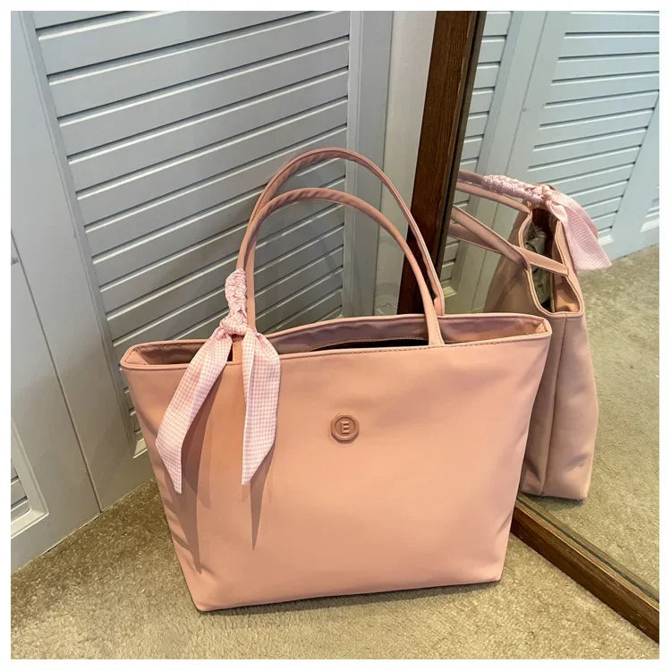 Elegant Soft Nylon Tote Bag for Women
