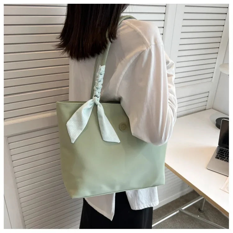 Elegant Soft Nylon Tote Bag for Women