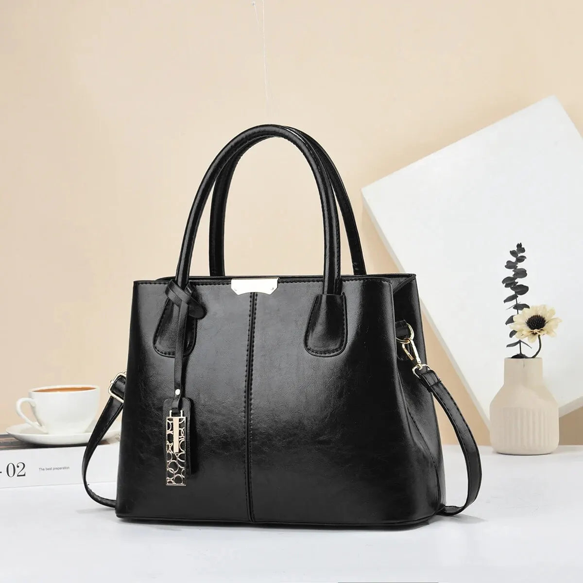 Elegance Defined: Premium PU Leather Handbag for Women
