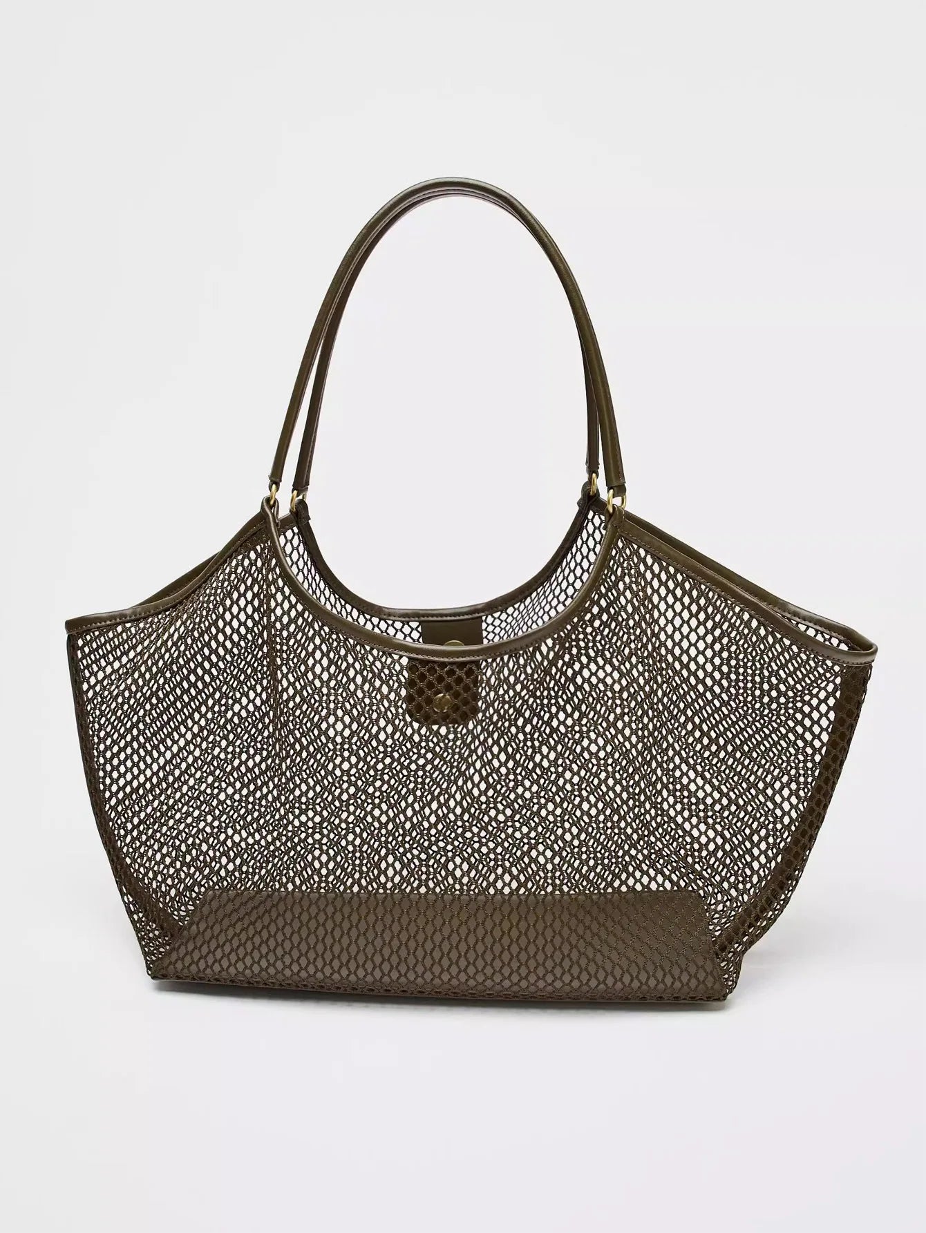 Exquisite Mesh Beach Tote Bag for Women