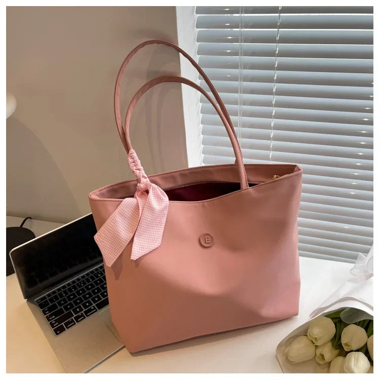 Elegant Soft Nylon Tote Bag for Women