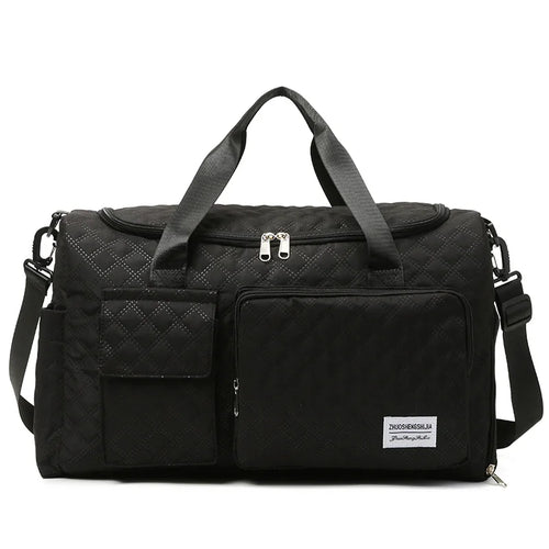 Elegant Oxford Quilted Women's Travel Handbag