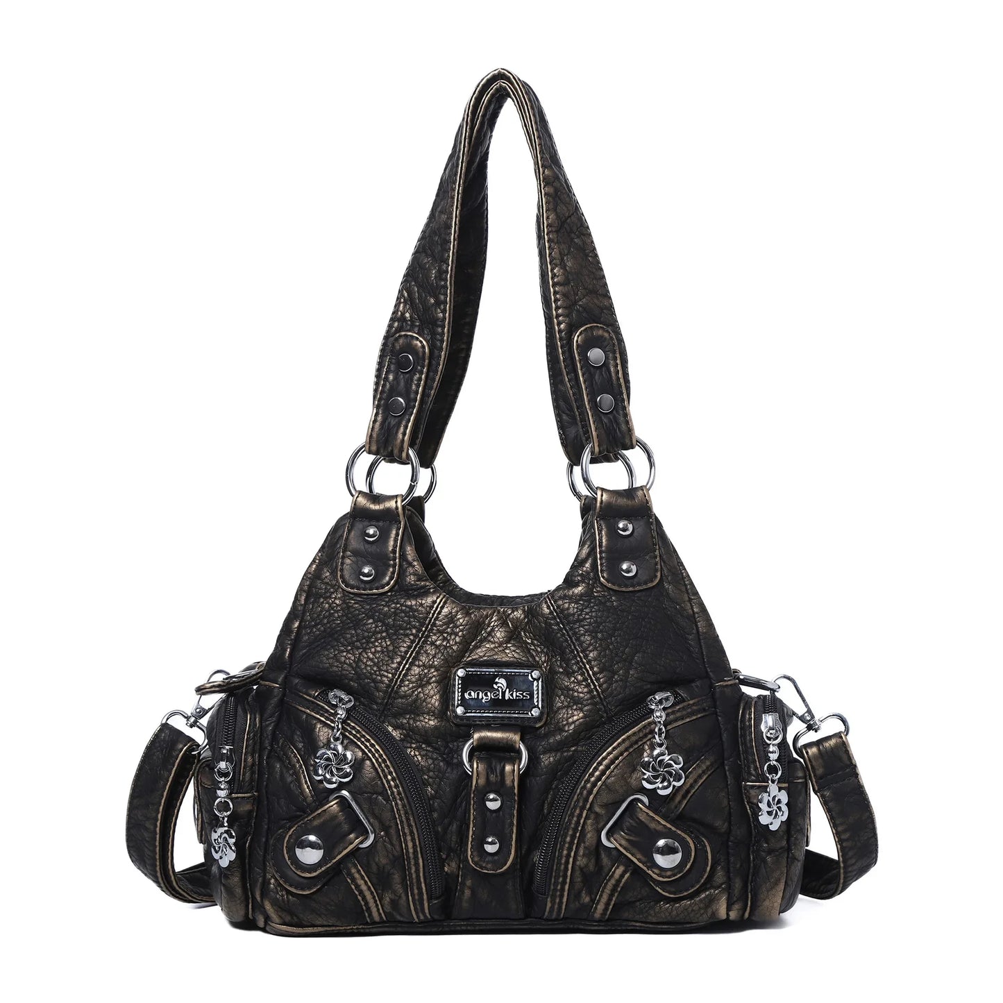 Angelkiss Rose Soft Tote - Elegant Women's Handbag