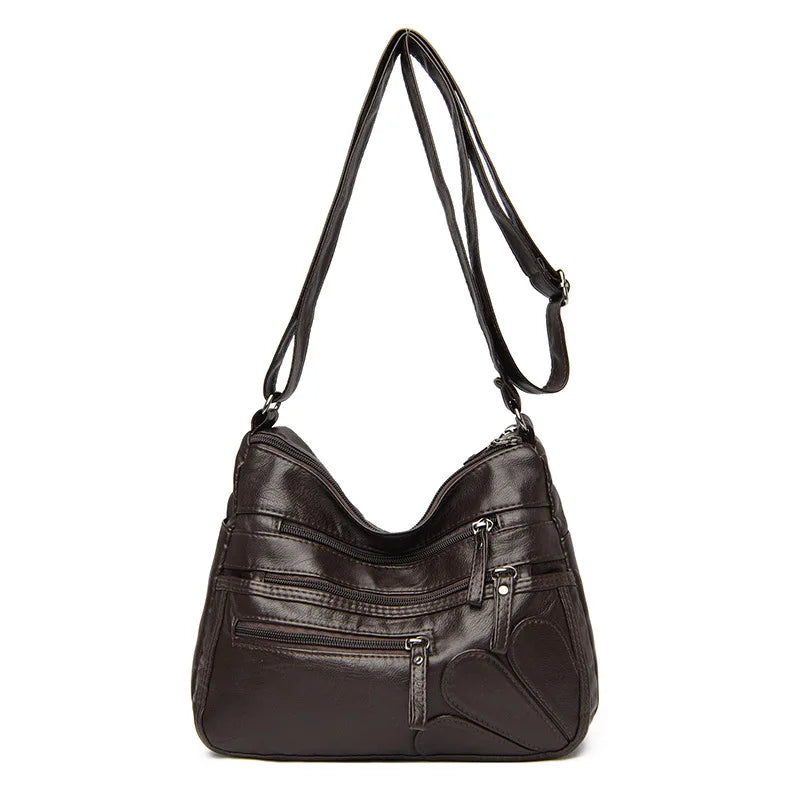 Exquisite Soft Leather Women's Shoulder Bag