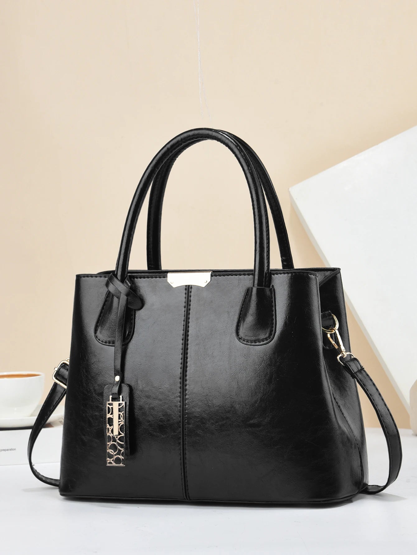 Elegance Defined: Premium PU Leather Handbag for Women