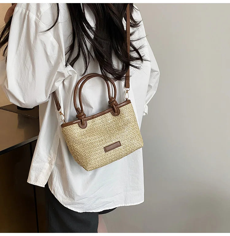 Elegant Woven Women's Tote Bag