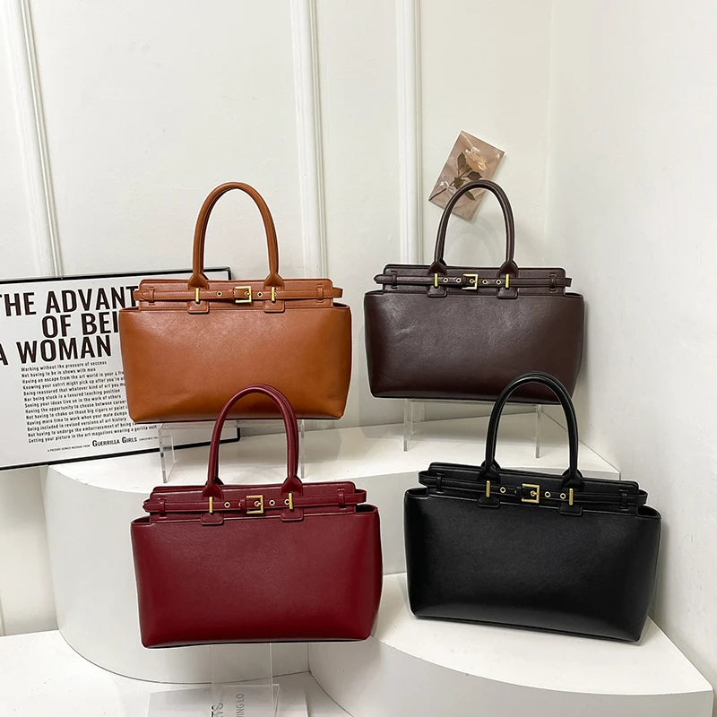 Elegant Vintage Women's Top-Handle Bags