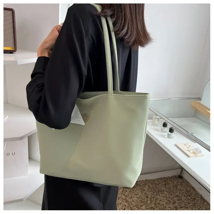 Elegant Soft Nylon Tote Bag for Women