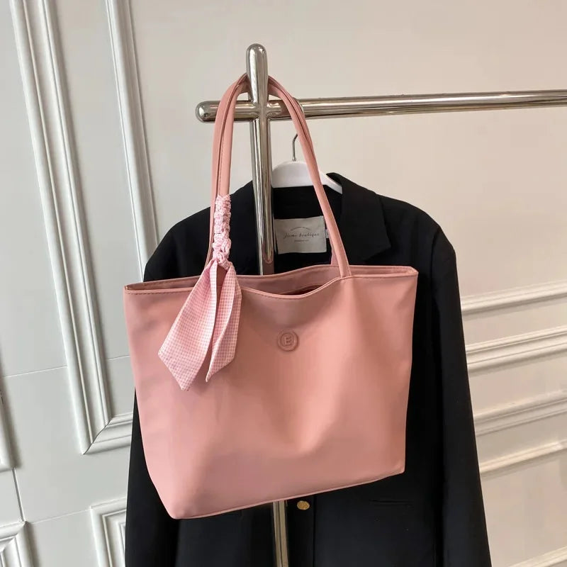 Elegant Soft Nylon Tote Bag for Women