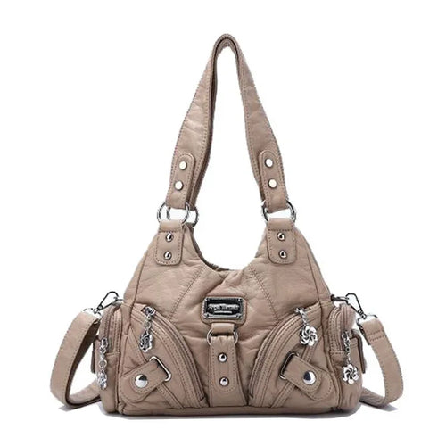 Angelkiss Rose Soft Tote - Elegant Women's Handbag