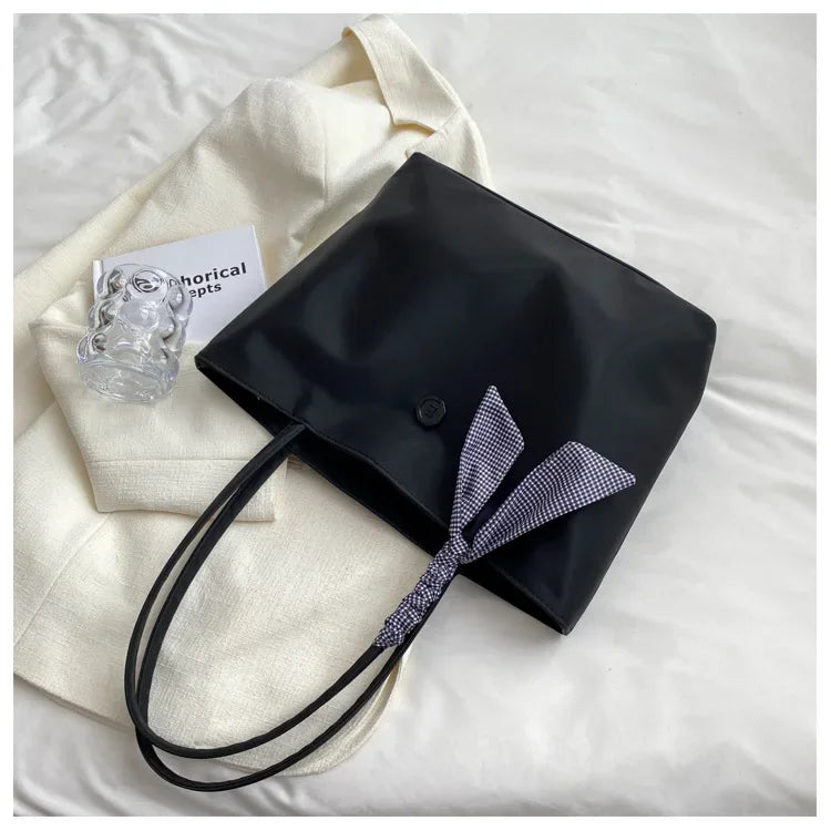 Elegant Soft Nylon Tote Bag for Women