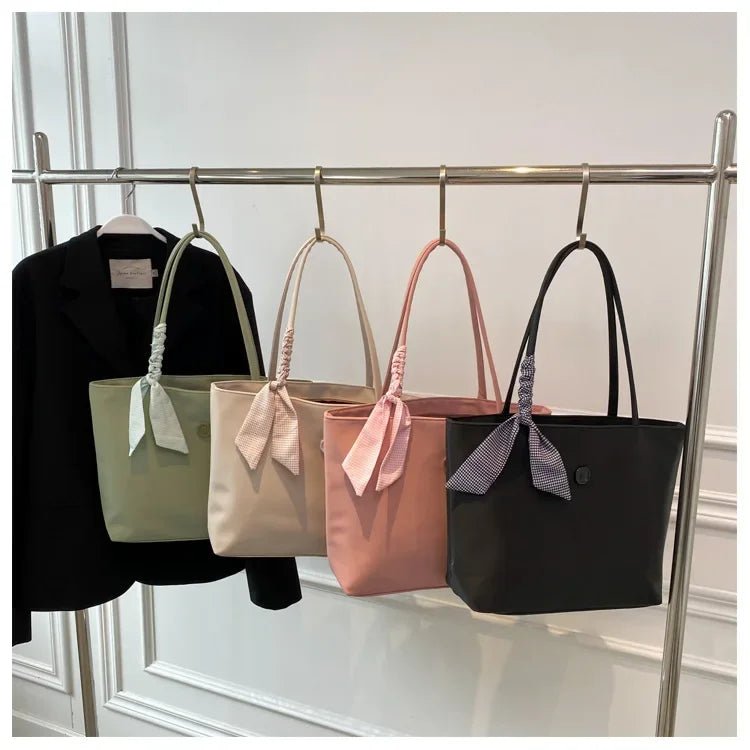 Elegant Soft Nylon Tote Bag for Women