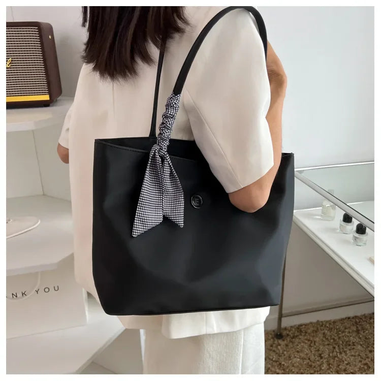 Elegant Soft Nylon Tote Bag for Women
