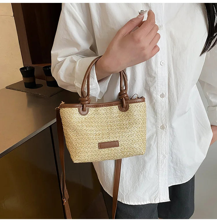 Elegant Woven Women's Tote Bag
