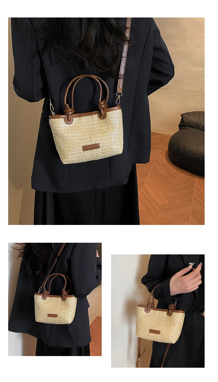 Elegant Woven Women's Tote Bag