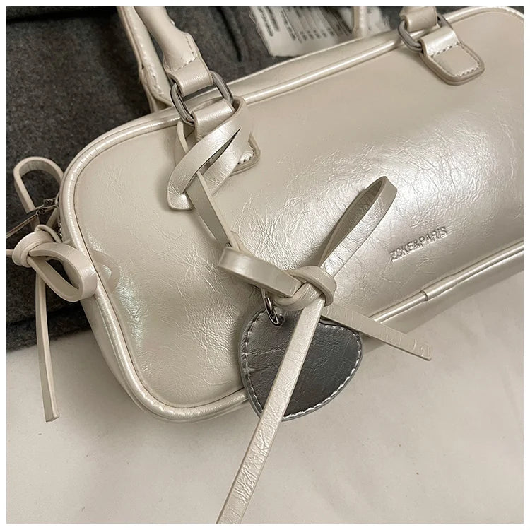 Elegance Boston Bag - Chic Women's Shoulder Handbag