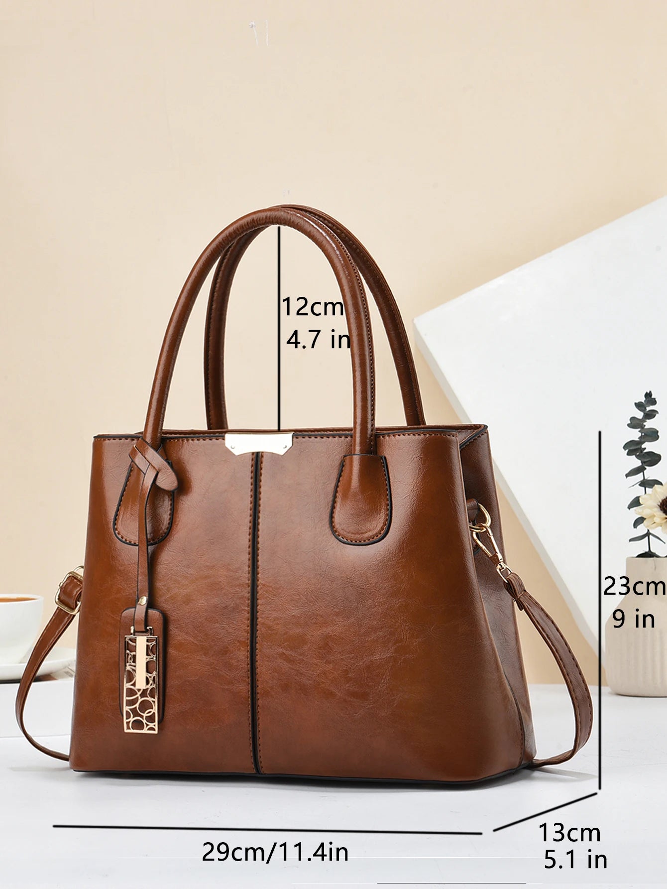 Elegance Defined: Premium PU Leather Handbag for Women