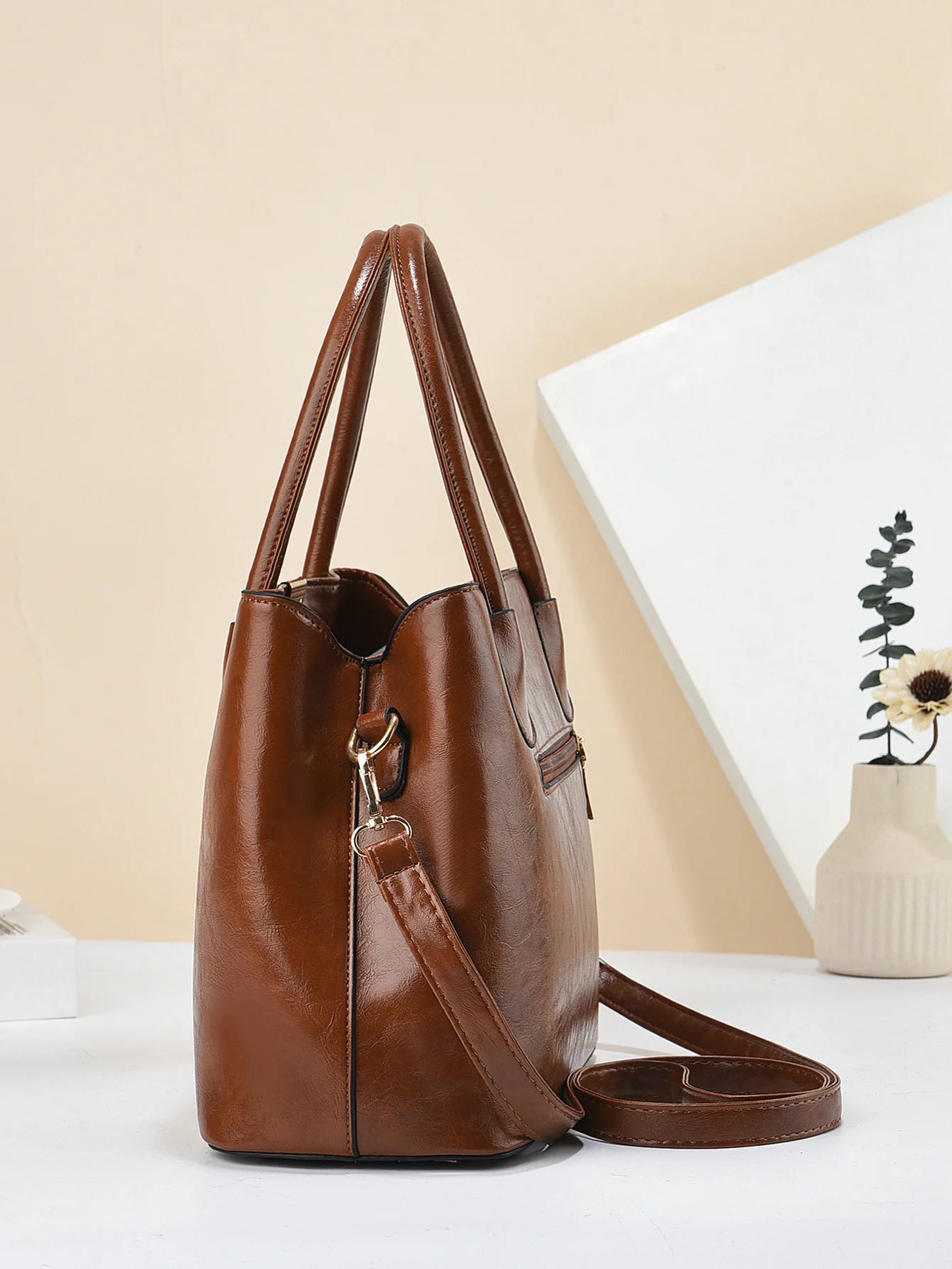 Elegance Defined: Premium PU Leather Handbag for Women