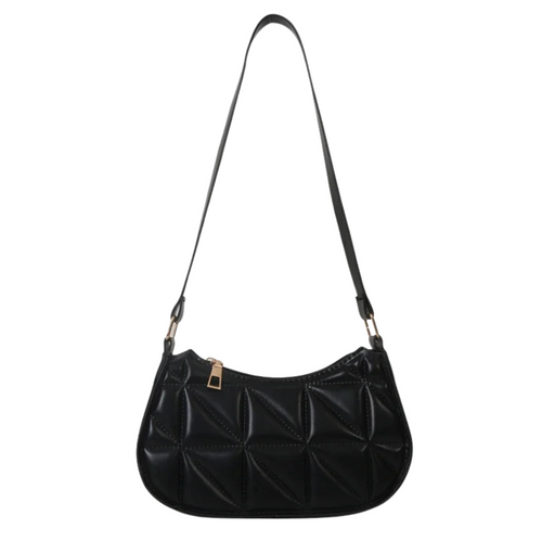 Elegant PU Leather Shoulder Bag - Timeless Fashion