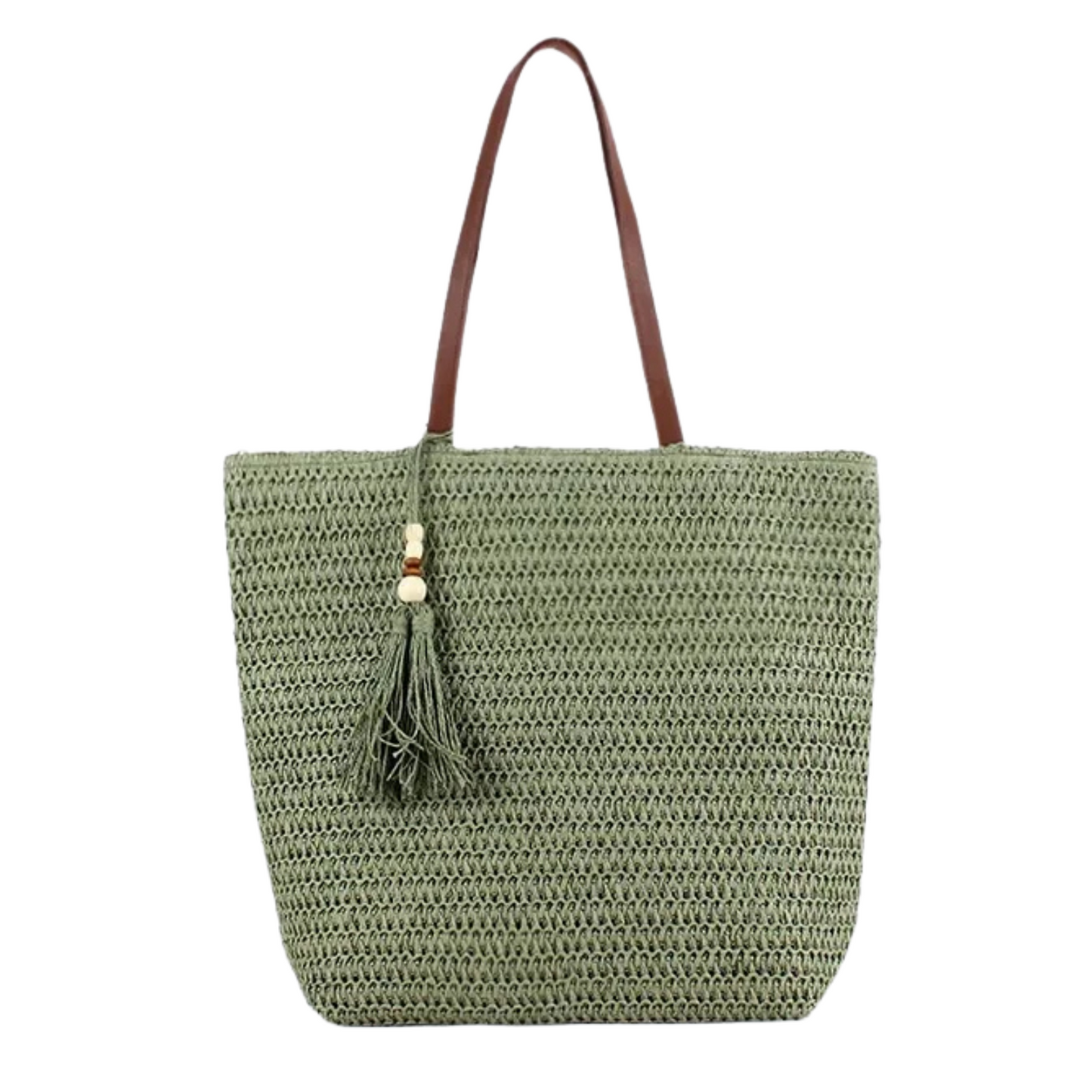 Exquisite Oval Trapezoidal Woven Handbag for Stylish Women