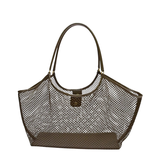 Exquisite Mesh Beach Tote Bag for Women